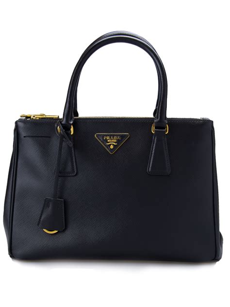 prada galleria tote bag saffiano lux 2 nero|prada saffiano crossbody black.